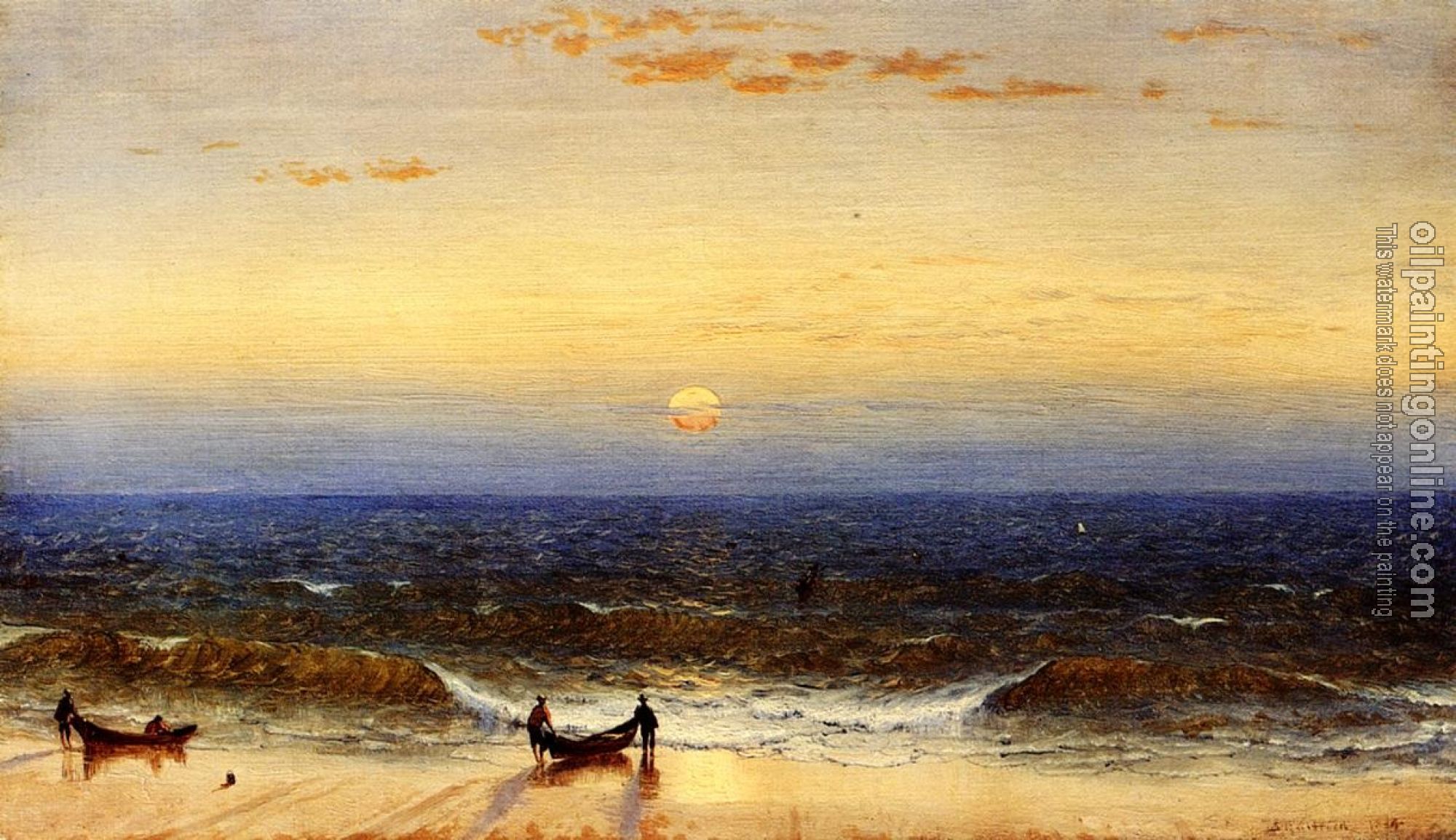 Gifford, Sanford Robinson - Sunrise, Long Branch, New Jersey